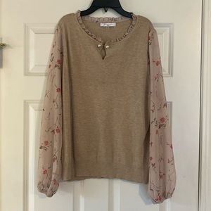 Dressy sweater size XL